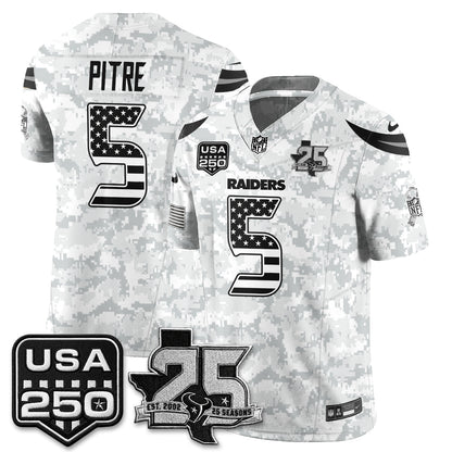 HOU 2026 Salute to Service Edition Vapor Jersey - Stitched