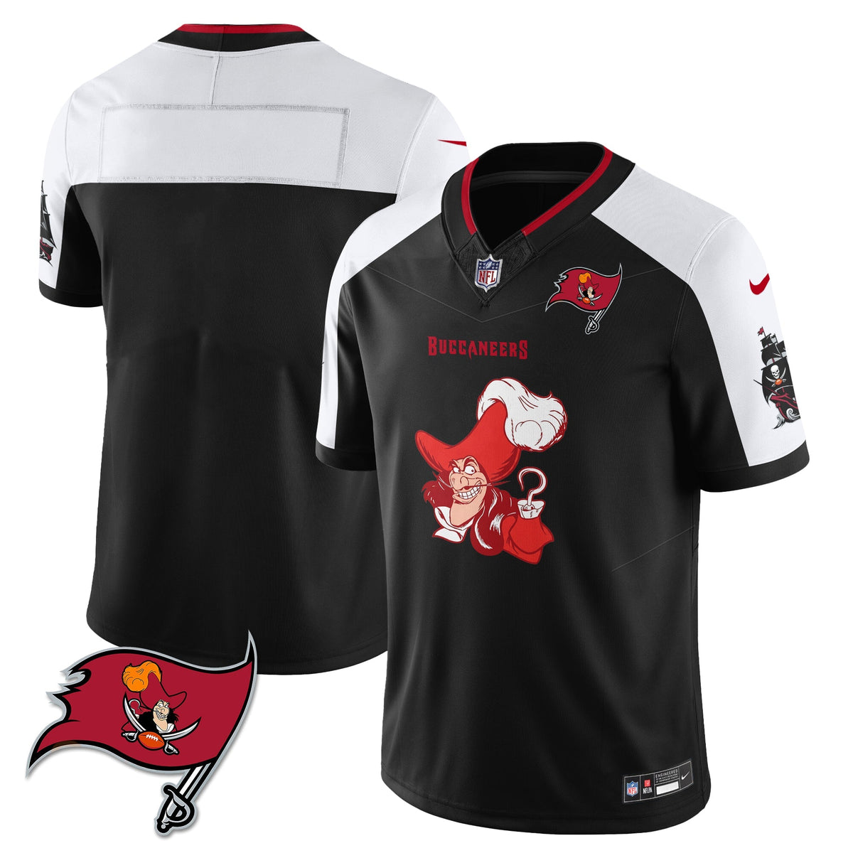 TB x Red Coat Captain Edition Vapor Jersey - Stitched
