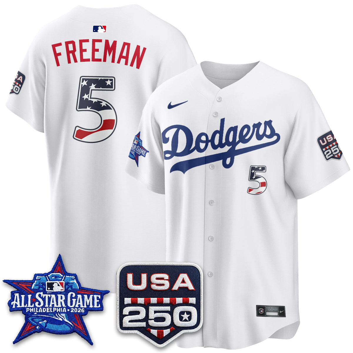 LAD 2026 All Star Edition Vapor Jersey- Stitched