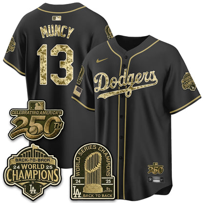 LAD Military Appreciation Game Day Jersey V2 - Stitched