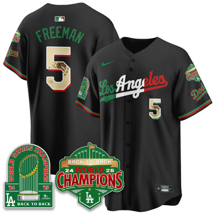 LAD Mexico Vapor Limited Jersey - 9x & B2B Champs - Stitched