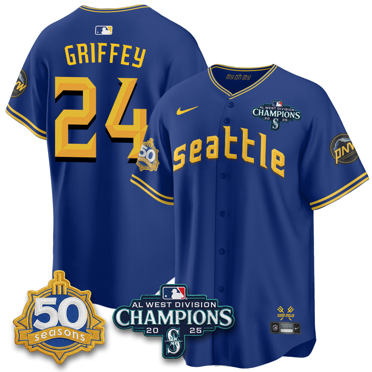 SEA 2026 Vapor Limited Jersey - 50th Anniversary - Stitched