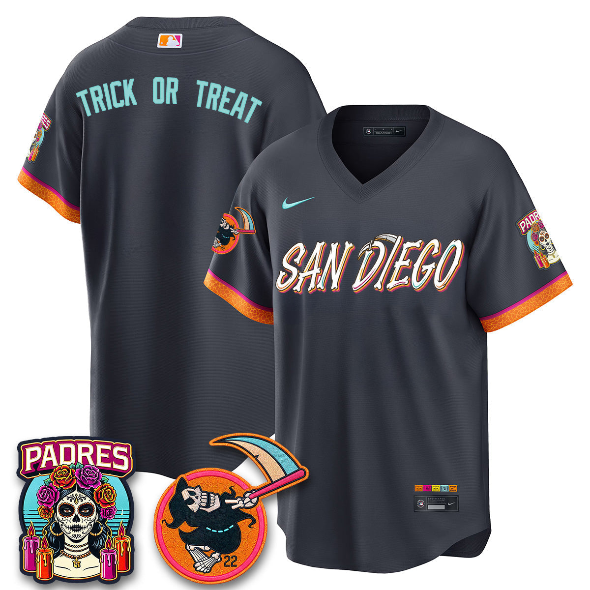 SD x Grim Reaper Vapor Jersey - Stitched