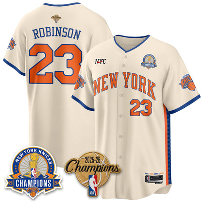 NYK 2026 NBA Champions Special Edition Vapor Jersey V2- Stitched