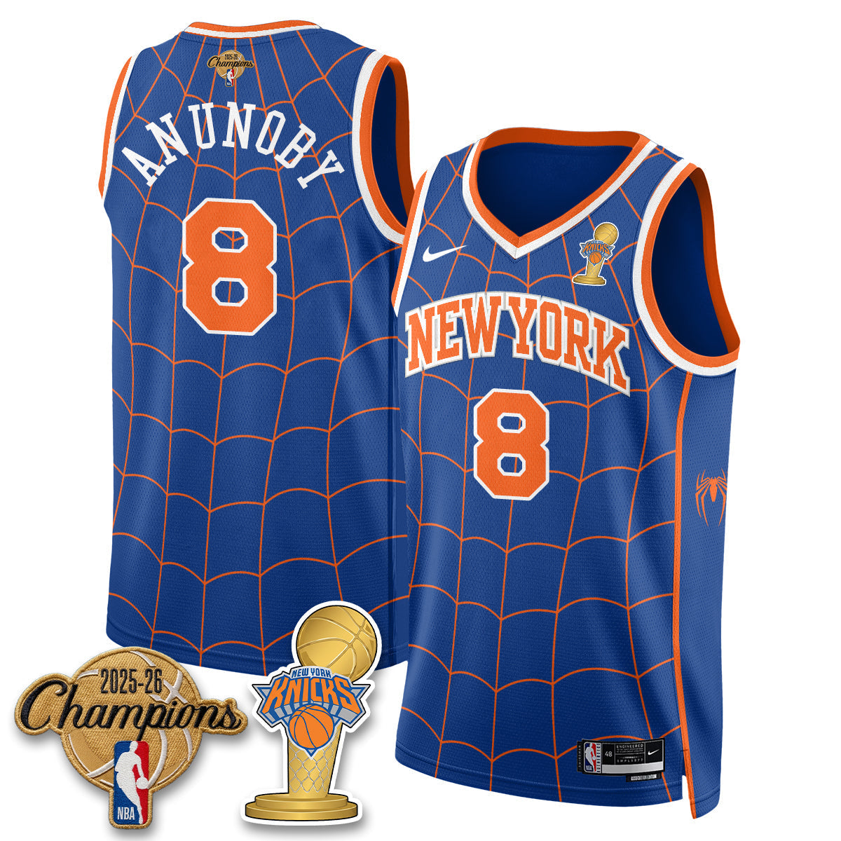 NYK 2026 Champions Brand New Day Vapor Jersey - Stitched-NQD