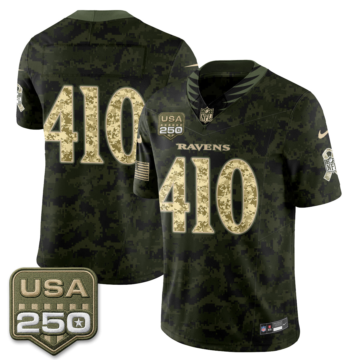 BAL 2026 Salute to Service Vapor Jersey - Stitched