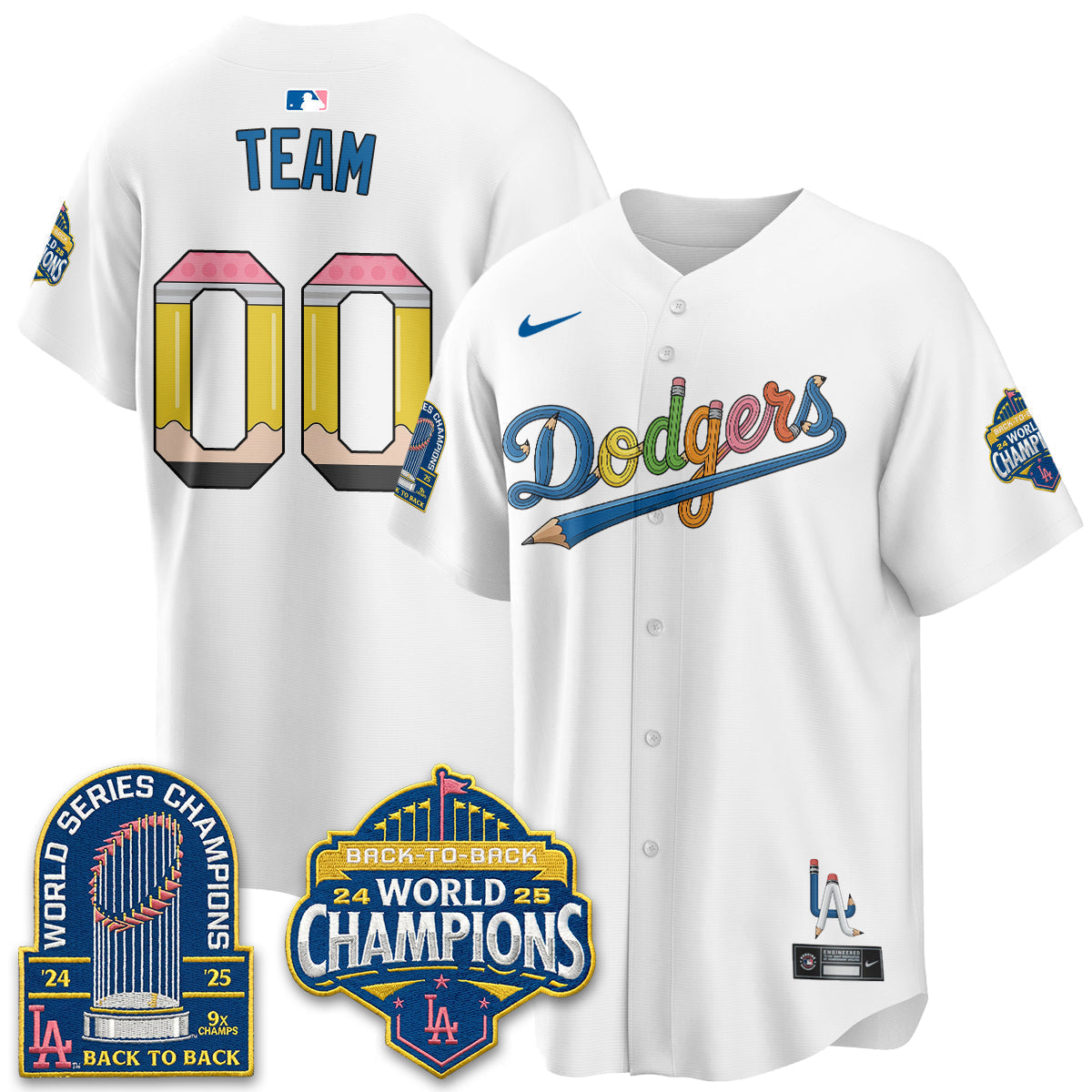 LAD x Back to School Style Vapor Jersey - Stitched