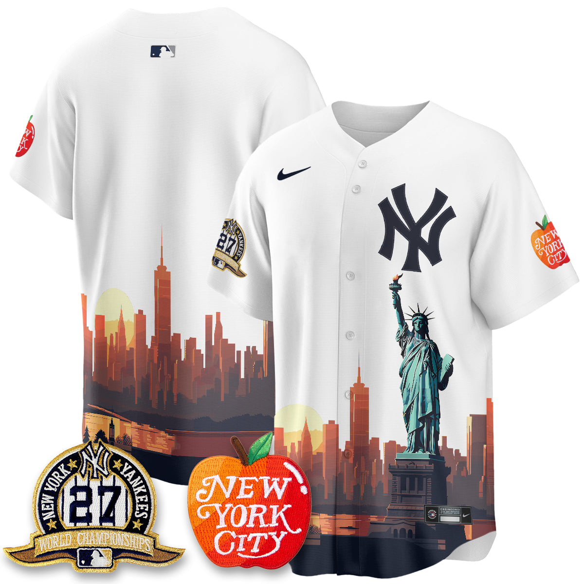 NYY City Edition Vapor Jersey - Stitched