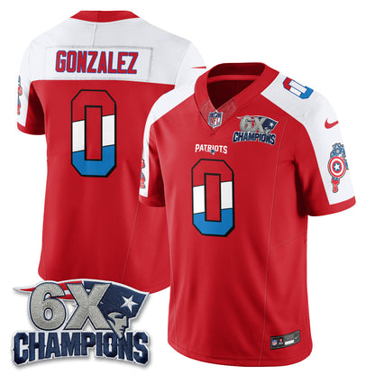 NE x Vibranium Shield Edition Vapor Jersey V2 - Stitched