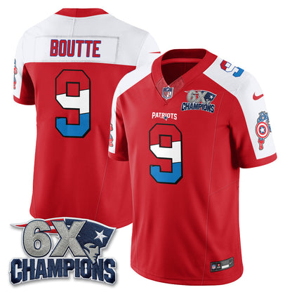 NE x Vibranium Shield Edition Vapor Jersey V2 - Stitched