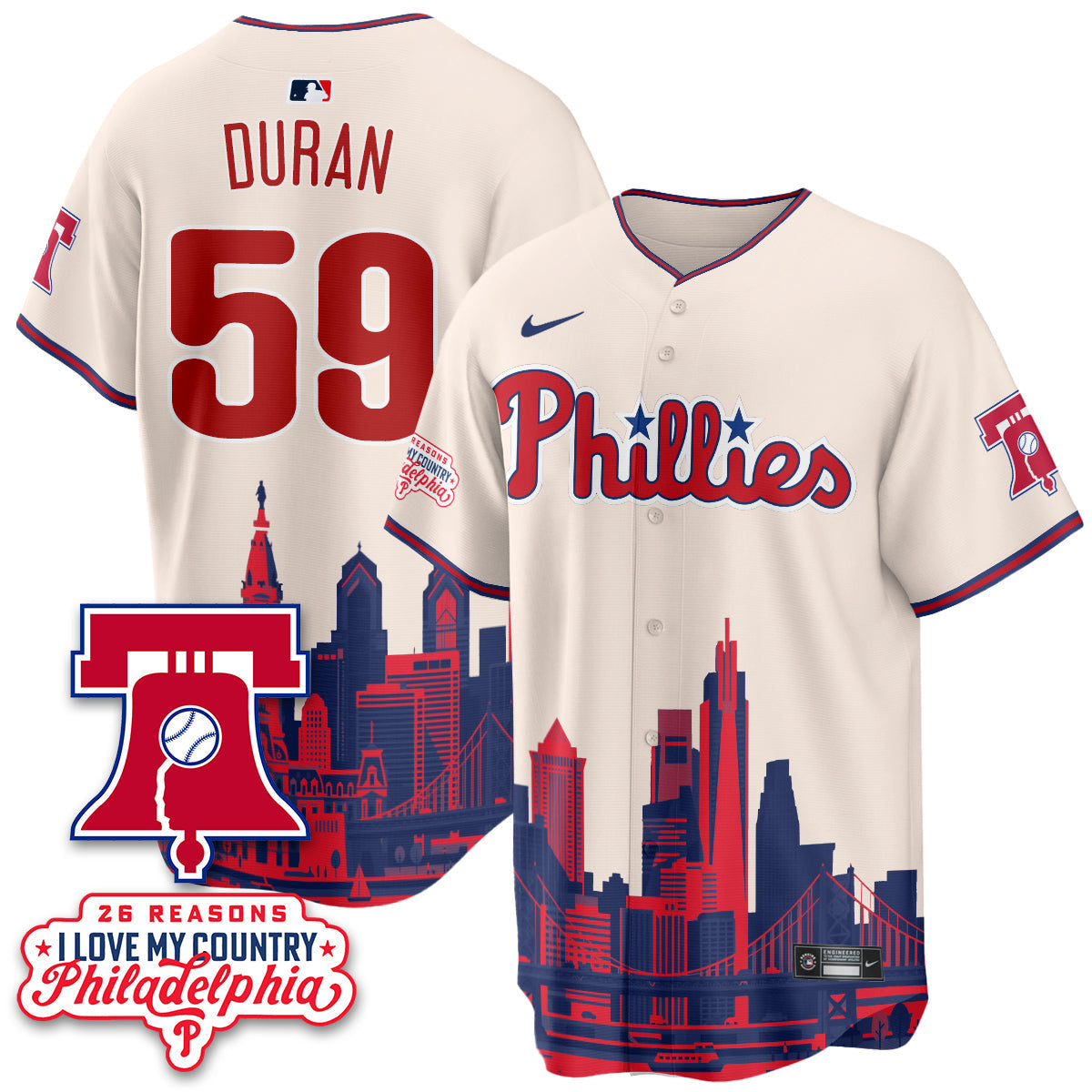 PHI "26 Reasons I Love My Country" Edition Vapor Jersey - Stitched