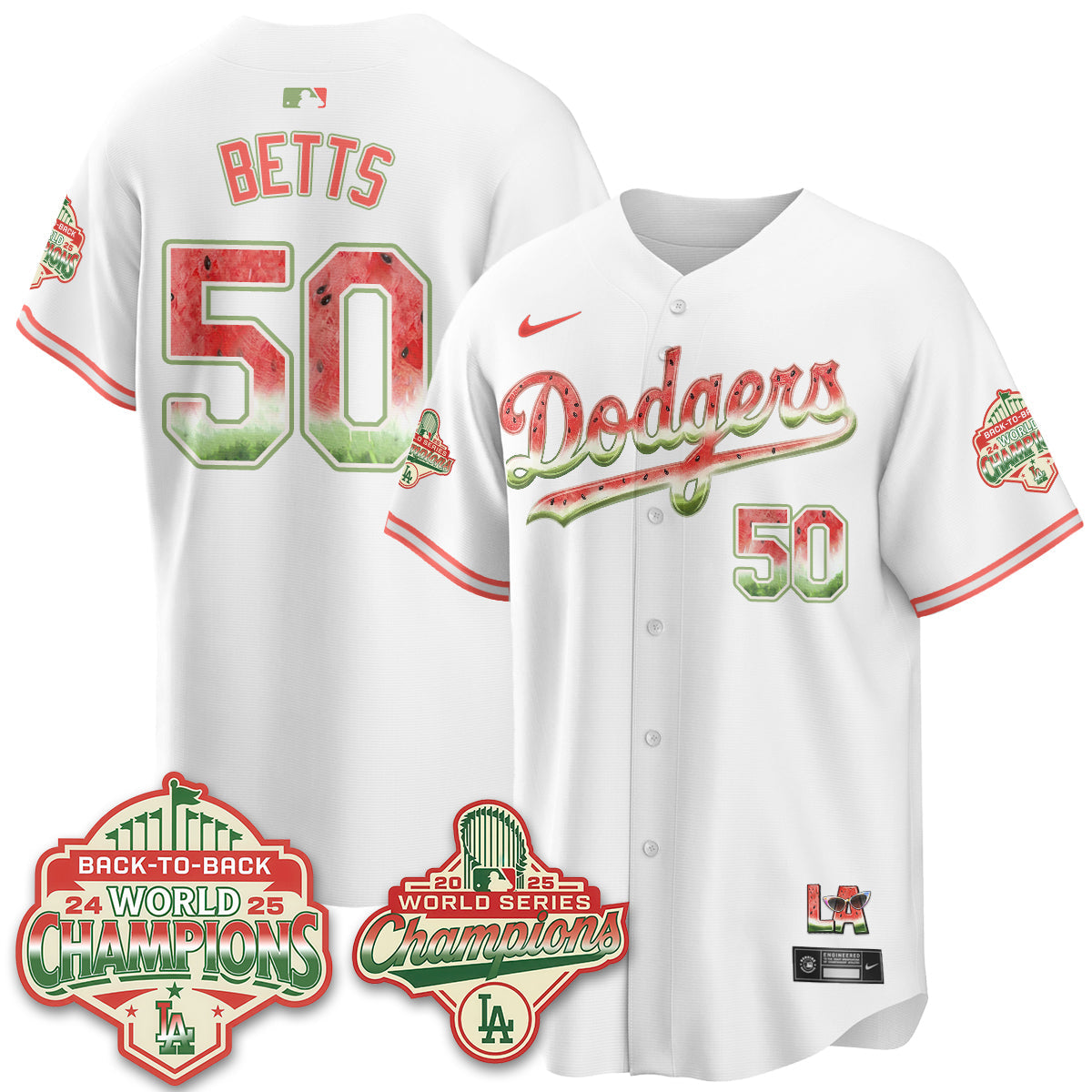 LAD National Watermelon Day Vapor Jersey - Stitched