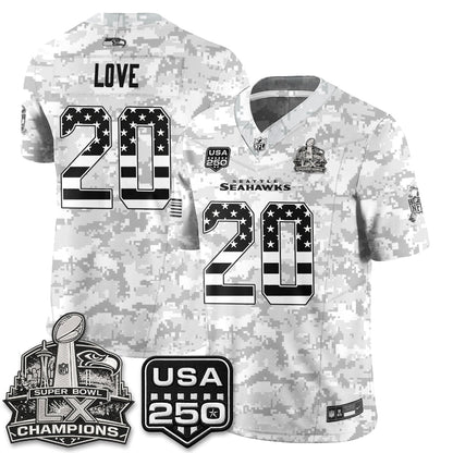 SEA 2026 Salute to Service Edition Vapor Jersey - Stitched