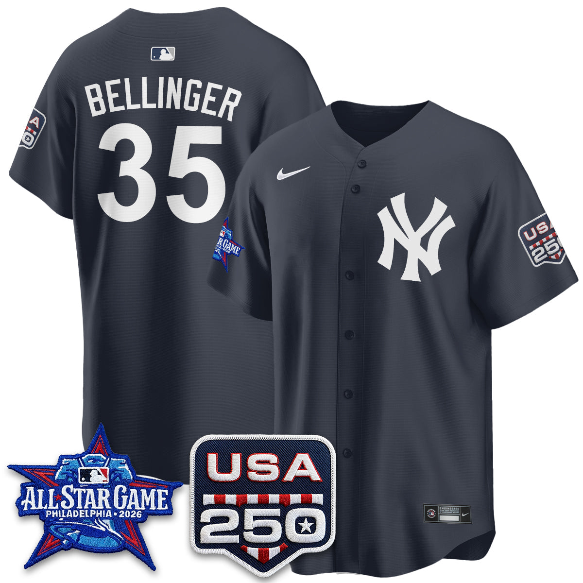 NYY 2026 All Star MVP Edition Vapor Jersey - Stitched