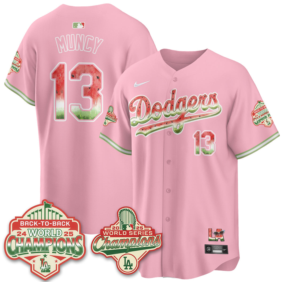 LAD National Watermelon Day Vapor Jersey - Stitched