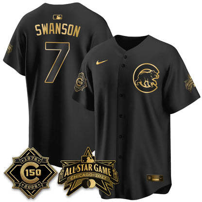 CHC 2027 All Star Game Gold Edition Vapor Jersey - Stitched