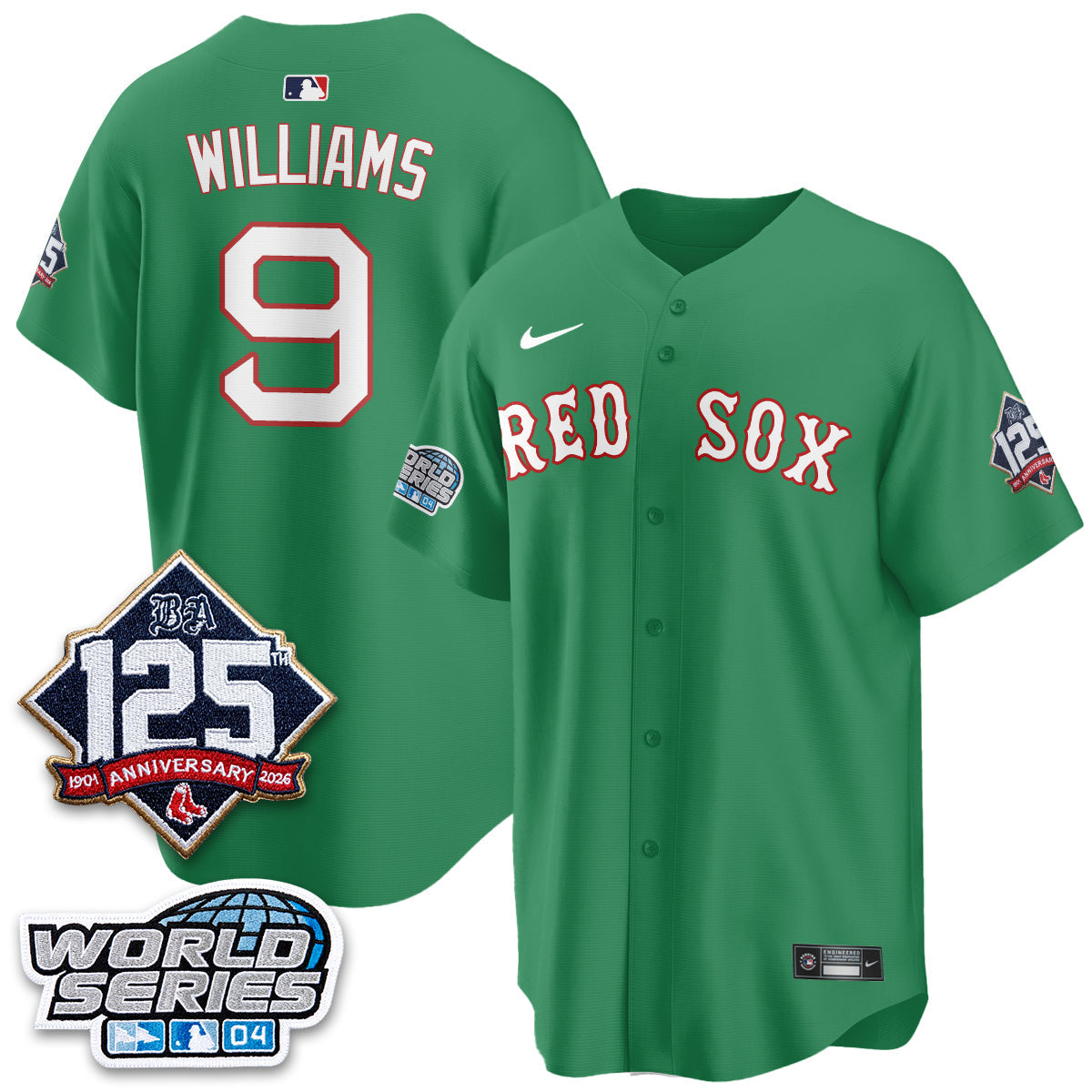 BOS Throwback 2004 Vapor Jersey - Stitched
