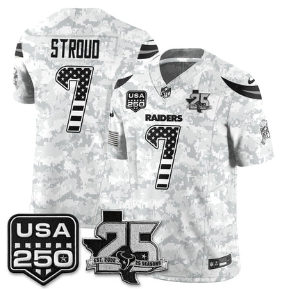 HOU 2026 Salute to Service Edition Vapor Jersey - Stitched