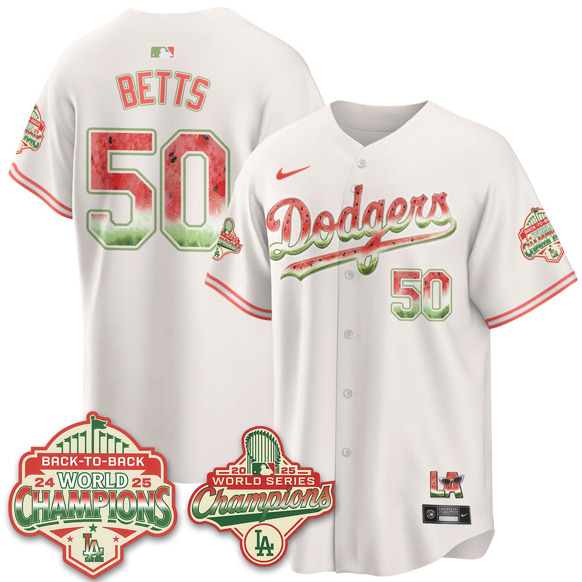 LAD National Watermelon Day Vapor Jersey - Stitched