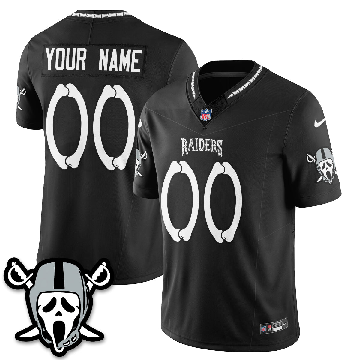 LVR x Ghost Face Edition Vapor Custom Jersey - Stitched