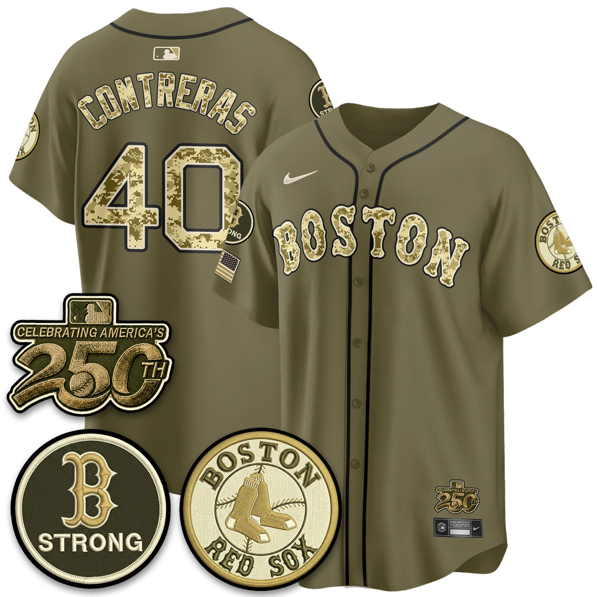 BOS 2026 Armed Forces Day Jersey V2 - Stitched-DTD