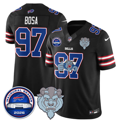 BUF x Hairy Blue Beast Edition Vapor Jersey - Stitched