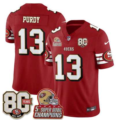 SF Throwback Vapor Jersey - Stitched
