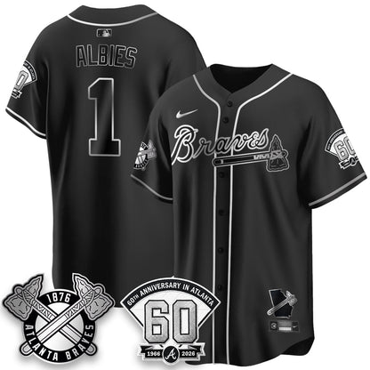 ATL 60th Anniversary Special Edition Vapor Limited Jersey - Stitched