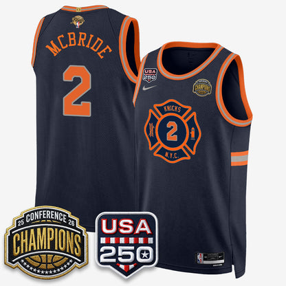NYK 2026 NBA Eastern Conference Champions City Edition Jersey V2- Stitched