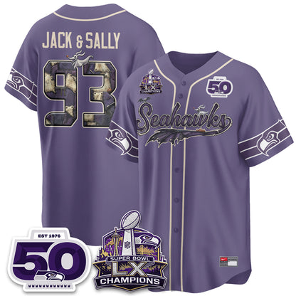 SEA 2026 Nightmare Edition Vapor Baseball Jersey - Stitched
