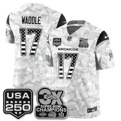 DEN 2026 Salute to Service Edition Vapor Jersey - Stitched