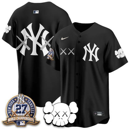NYY x KAWS Edition Vapor Jersey - Stitched