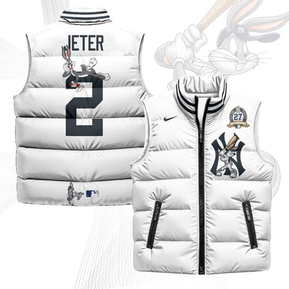 NYY Edition Unisex Puffer Vest - Printed