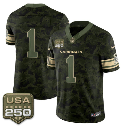 ARI 2026 Salute to Service Vapor Jersey - Stitched