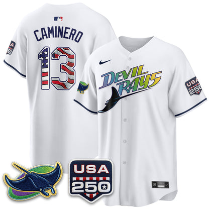 TB Independence Day USA 2026 City Connect Vapor Jersey - Stitched