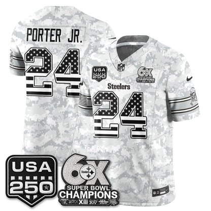 PIT 2026 Salute to Service Edition Vapor Jersey - Stitched