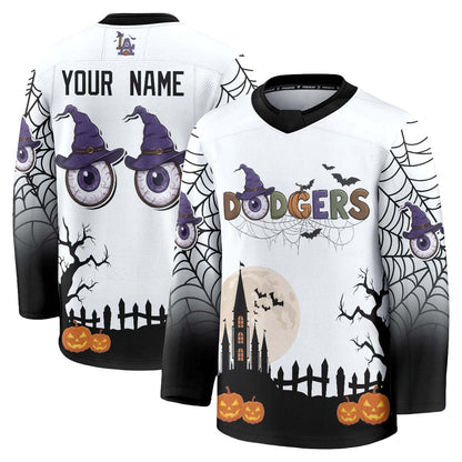 LAD Halloween Edition Hockey Custom Jersey - Printed