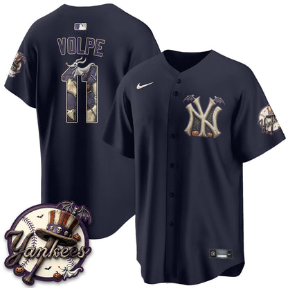 NYY Nightmare Edition Vapor Jersey - Printed
