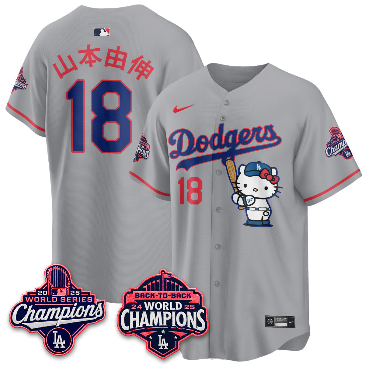 LAD x Hello Kitty Night 2026 Vapor Jersey - Stitched