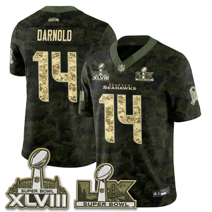 SEA 2026 Salute to Service Edition Vapor Jersey V2- Stitched