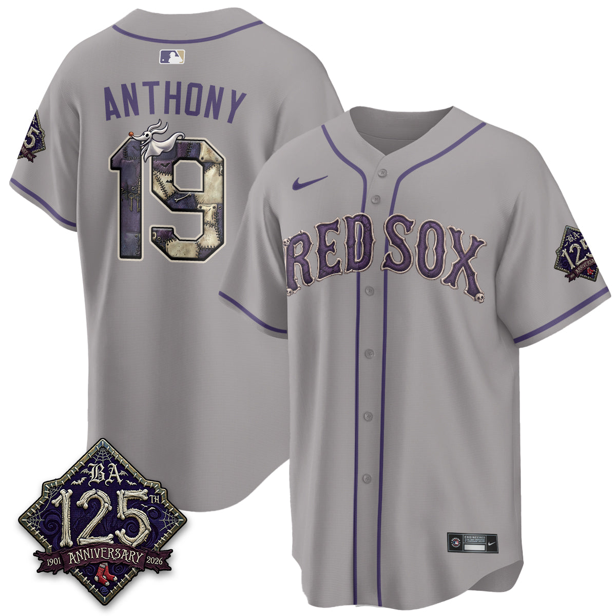BOS Nightmare Vapor Limited Jersey - Stitched