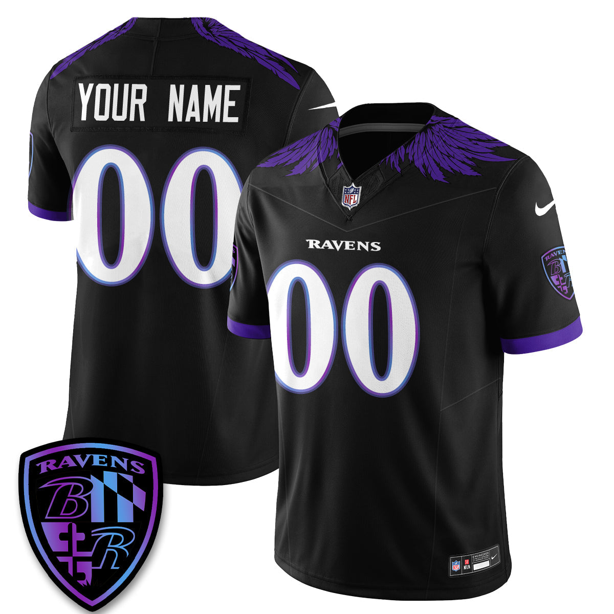BAL Halloween Edition Vapor Custom Jersey - Stitched