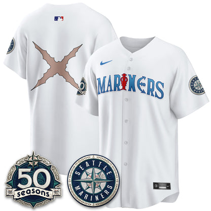 SEA x Japanese Cartoon Vapor Limited Jersey - Stitched