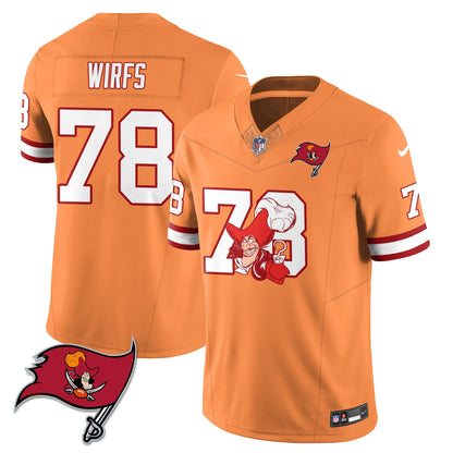 TB x Red Coat Captain Edition Vapor Jersey - Stitched