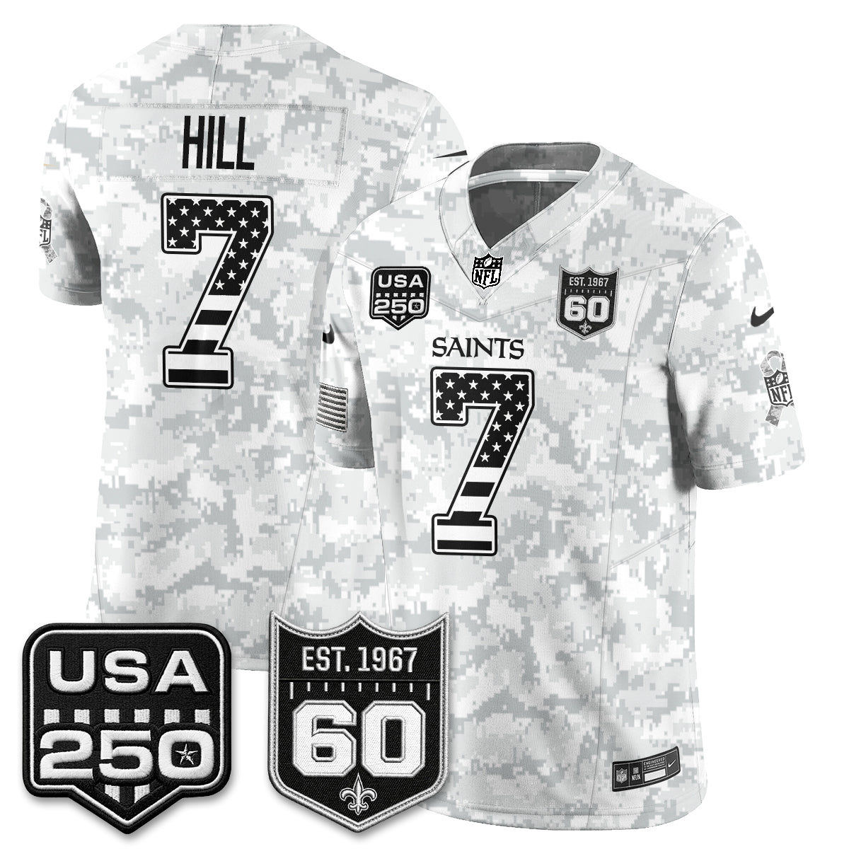 NO 2026 Salute to Service Vapor Jersey - Stitched
