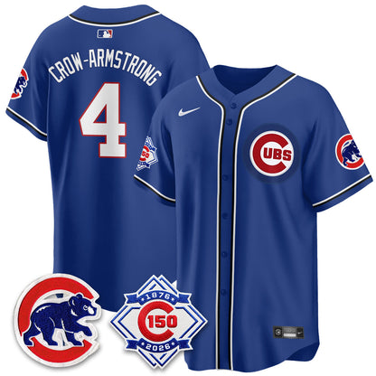 CHC 150th Anniversary Black Out Style Vapor Premier Limited Jersey - Stitched