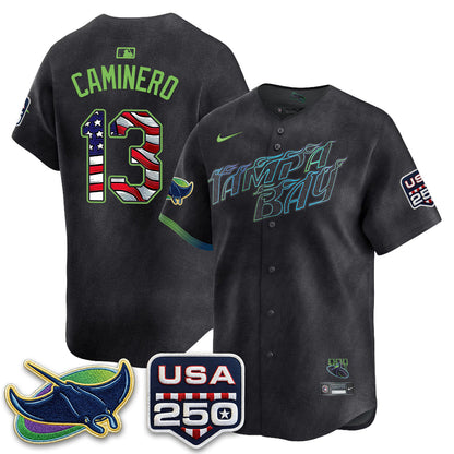 TB Independence Day USA 2026 City Connect Vapor Jersey - Stitched