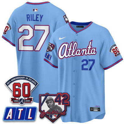 ATL 2026 Jackie Robinson Day Vapor Limited Jersey - Stitched