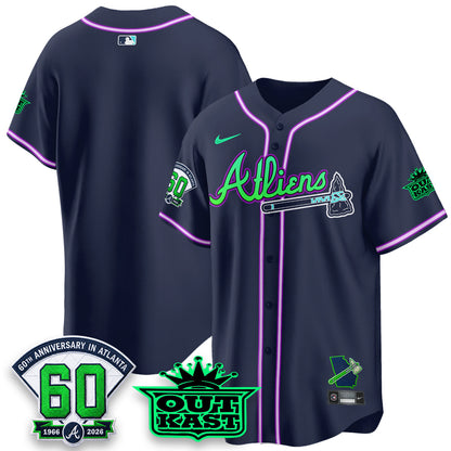 ATL x Atliens Cool Base Galaxy Version Jersey - Stitched-NQD