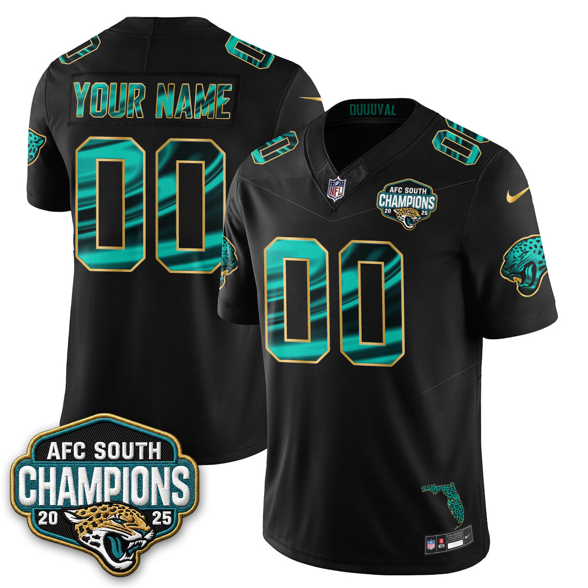JAG Fangear Edition Vapor Custom Jersey - Stitched